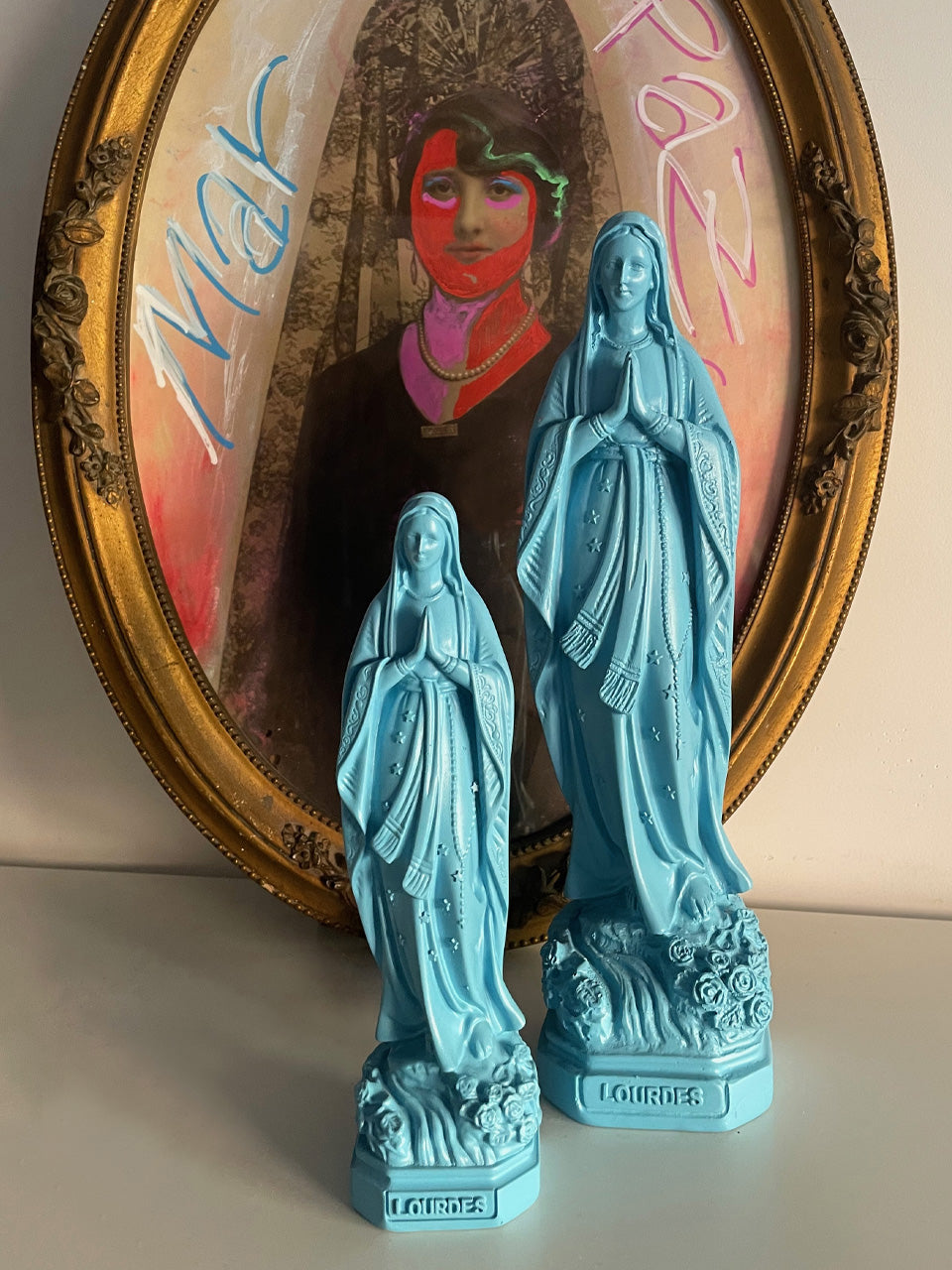 Estatua Virgen de Lourdes - Confianza