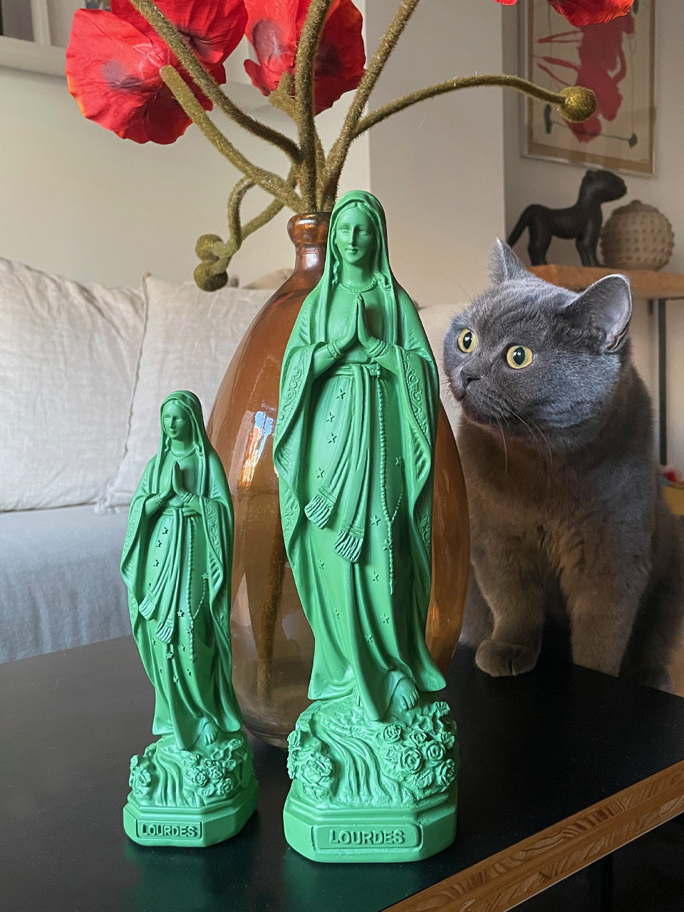 Estatua Virgen de Lourdes - Esperanza