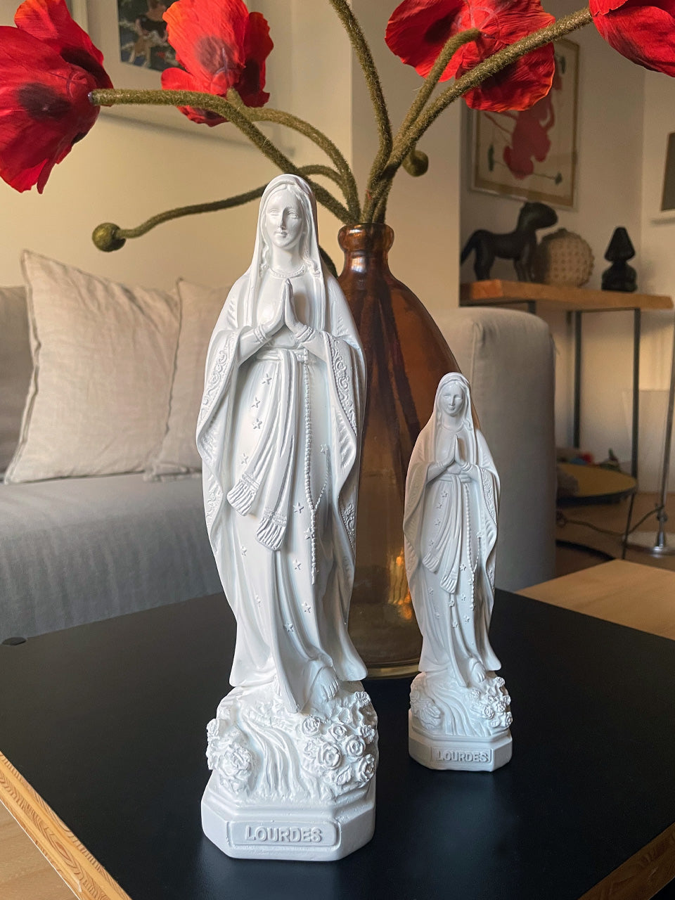 Estatua Virgen de Lourdes - Paz